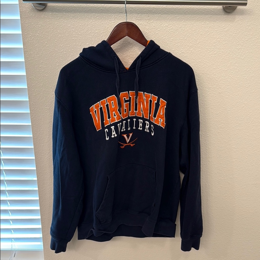 Campus Heritage Blue and Orange Virginia Hoodie